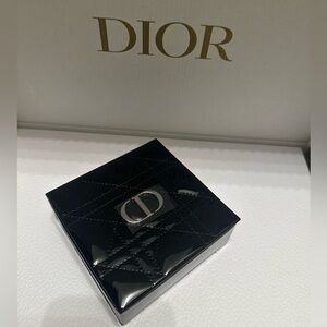 Dior Black Cannage Mirror Vanity Double Lipstick Set